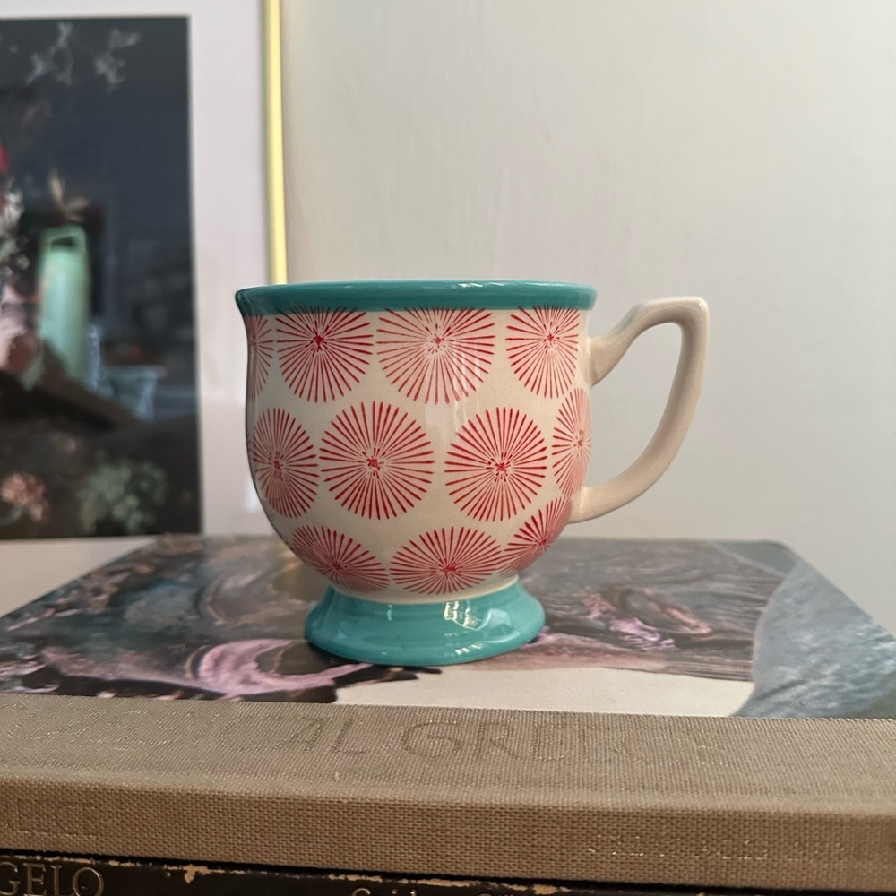 The Pioneer Woman 2 Vintage Bloom Mugs 1 Flea Market Happiness Mug Coffee Tea - Picture 6 of 9
